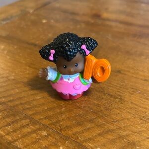Fisher Price Little People #10 school girl as is